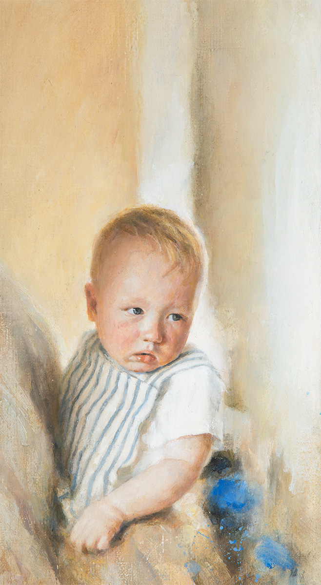Portrait of Freddie by Peter Mennim