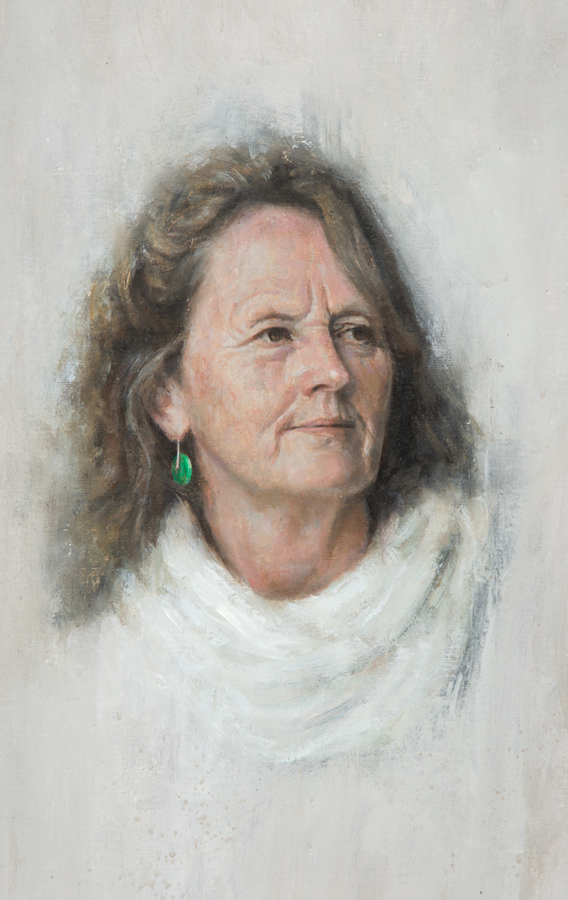 Karen Stamper. Portrait by Mennim